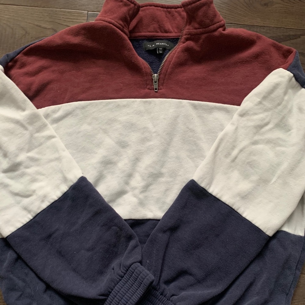 la hearts half zip